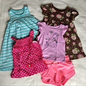 5 pieces 4Y girl clothes